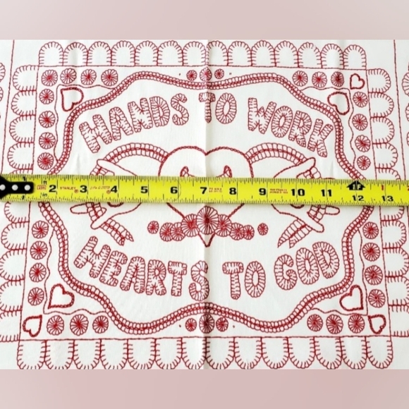 Heartfelt Stitchery by Janet Carija Brandt Moda Fabric 6 Scenes 1 Panel Sewing - Picture 5 of 11